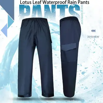 עבודה גשם מכנסיים ללבוש עמיד גשם מכנסיים קרסול-התאגדו יוניסקס מחנאות, טרקים טיפוס גשם, מכנסי גשם עמיד