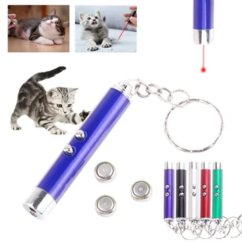 אורות Led חתול מצחיק מקל צעצועים חתול כלב פוינטר אור אדום מקל עט Inttoyeractive צעצוע ותאורה 2-In-1 אביזרים לחיות מחמד
