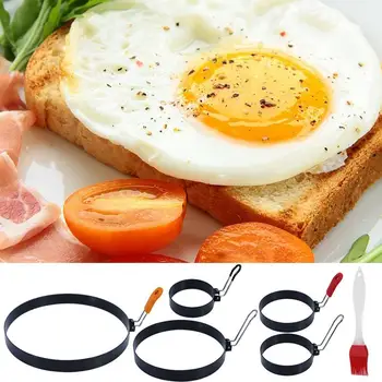ביצה הטבעת כריך עובש Nonstick פנקייק להכנת עובש סיר ביצה ביצה מגבש את החביתה מטבח תבניות אפייה גריל אביזרים