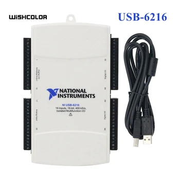 Wishcolor USB-6216 OEM רכישת נתונים כרטיס DAQ USB 16 כניסות 16Bit 400KS/s מבודד משולב I/O for NI
