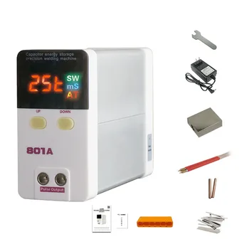 ביתיים DIY 801A ספוט ריתוך מכונת כף יד הקבל אחסון אנרגיה טלפון נייד סוללה תיקון