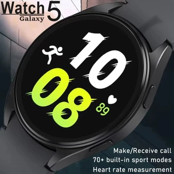 עבור Samsung Galaxy לצפות 5 מותאם אישית חיוג HD שיחות קוליות אנשים חכמים שעונים נשים ספורט כושר גשש IP67 עמיד למים Smartwatch