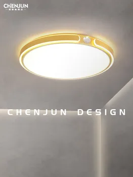 יוקרה השינה מנורת תקרה יצירתי אקריליק מודרני מינימליסטי led מעולה סיבוב קריסטל מאסטר חדר שינה מנורה