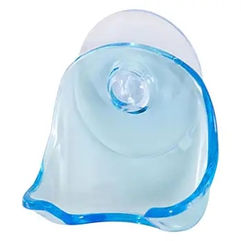 גילוח מחזיק מברשת שיניים רחצה קיר פראייר כוס יניקה הוק גילוח אמבטיה פלסטיק כחול אפור גילוח מחזיק חלות על חלק