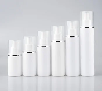 10PCS /LOT 100-250ML קרם משאבת בקבוק פלסטיק של שמפו Pack ריק קוסמטיים מיכל ניקוי פנים ג ' ל רחצה למילוי חוזר