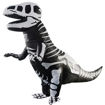 ליל כל הקדושים למבוגרים ילדים אנימה קוספליי פסטיבל המסכות מפלגת שלד טירנוזאורוס רקס הדינוזאור מתנפחים תחפושת