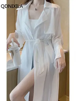 קיץ חדש סגול-הוכחה מעיל לנשים אופנה קוריאנית סגנון רזה חולצה & החולצה העליונה נשים סתיו בגדי נשים