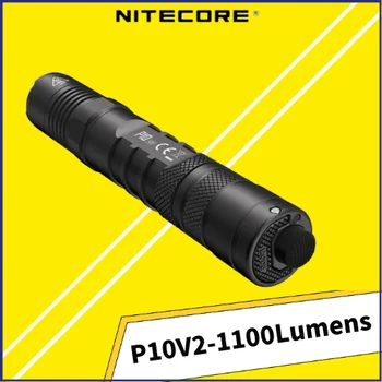 NITECORE P10 V2 פנס טקטי v2 CREE LED 1100 לומן סופר מבריק פנס חיצוני ציד קמפינג Troch