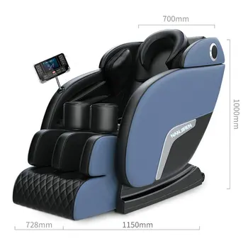רב תפקודי גוף מלא חשמלי, כסא עיסוי, מובנה, טיפול חום עם בלוטות אוטומטי כורסת ספה