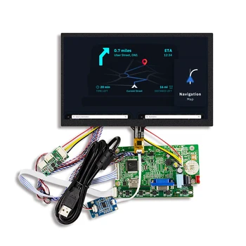 DJ080IA-11א 8 אינץ ' 1280*720 רזולוציה TFT LCD IPS פאנל תצוגה עם חיבור HDMI כדי Lvds בקר הלוח