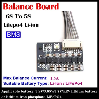 6. 5 1.5 אמפר Lifepo4 משולש Li-Ion Battery Pack אוניברסלי הנוכחי גבוה פעיל השוואת לוח 0.03 V העברת האנרגיה