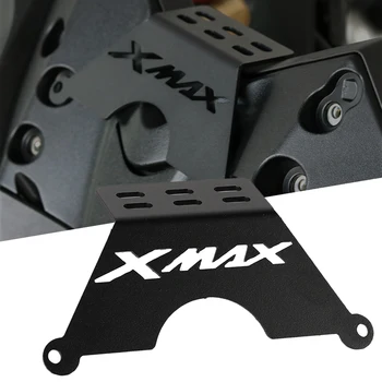 עבור ימאהה X מקס XMAX 250 300 400 2017-2021 אופנוע מחזיק מעמד מחזיק טלפון חכם לעמוד ה-GPS Navigator תושבת לוחית רישוי