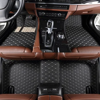 3 מושבים בשורה מכונית אישית שטיח הרצפה מתאים קיה טלורייד קפטן 2019 2020 2021 2022 אביזרי רכב רכב רגל השטיח