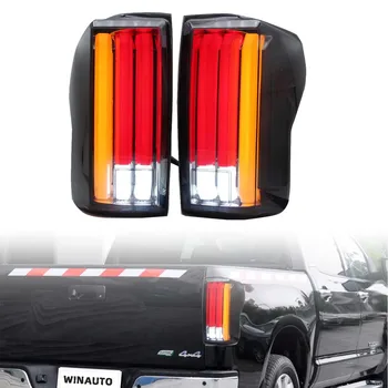 2PCS פנס אחורי טויוטה טונדרה 2007 - 2013 השחרה LED פנס אחורי אביזרי רכב