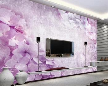 Beibehang טפט מותאם אישית יפה באירופה חולם חלום רטרו פרח סלון, חדר שינה טלוויזיה ציור 3 d טפט הנייר tapiz